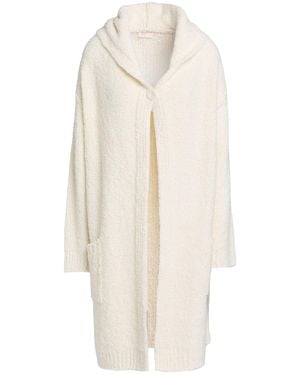 Liu Jo Cream Cardigan Acrylic, Wool, Alpaca Wool, Polyester - White
