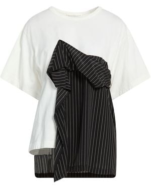 Y's Yohji Yamamoto T-Shirt Cotton, Polyester - Black