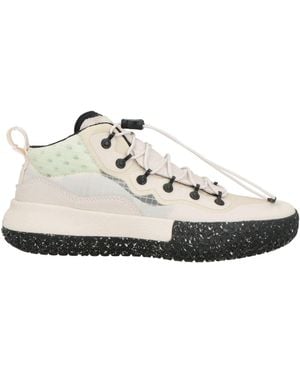 Brandblack Sneakers Textile Fibers, Leather - White