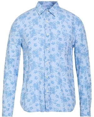 120% Lino Shirt Linen - Blue