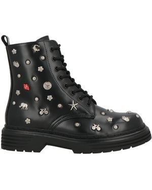 CafeNoir Ankle Boots - Black