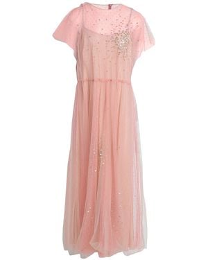 RED Valentino Maxi Dress Polyamide - Pink