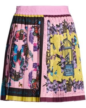 Versace Jeans Couture Mini Skirt Polyester - Pink
