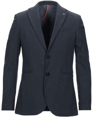 MARCIANO BY GUESS Midnight Blazer Cotton, Polyester, Elastane - Blue