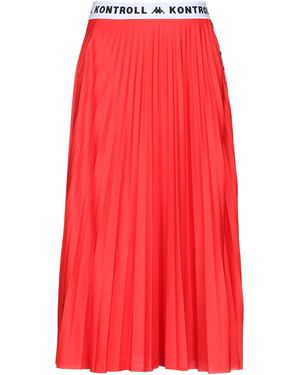 Kappa Midi Skirt - Red