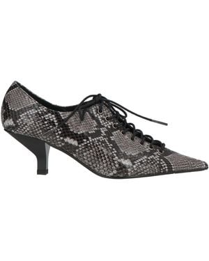 Ras Lace-Up Shoes Leather - Gray