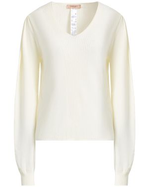 Twinset Pullover - Weiß