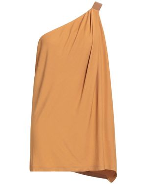 Alberta Ferretti Camel Top Viscose - Orange