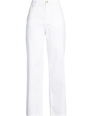 Fedeli Pants Cotton, Elastane - White