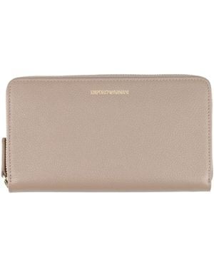 Emporio Armani Wallet - Natural