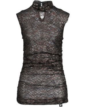 Gaelle Paris Top Polyamide, Polyester, Elastane - Black