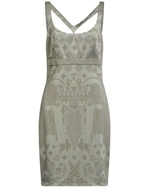 Versace Jeans Couture Mini Dress Polyamide, Viscose, Elastane - Gray