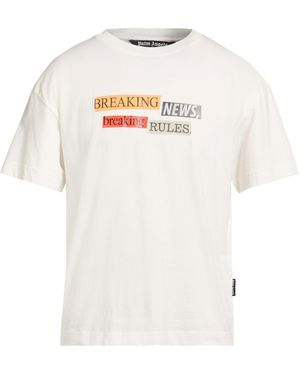 Palm Angels T-Shirt Cotton - White