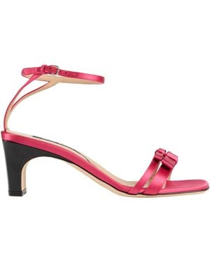 Sergio Rossi Sandals Textile Fibers - Pink