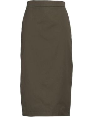 Max Mara Midi-Rock - Grün