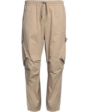 ARMANI EXCHANGE Trousers Cotton, Polyamide, Elastane - Natural