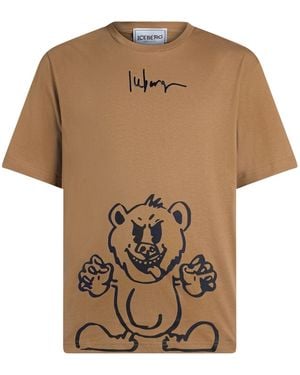 Iceberg T-Shirt Cotton - Natural