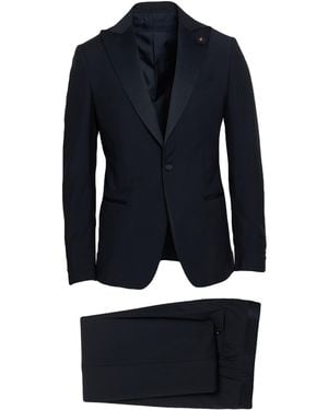 Lardini Suit Wool - Blue