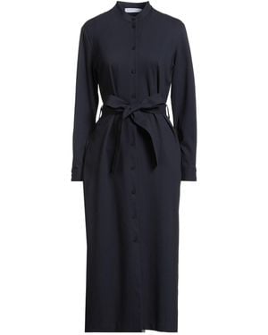 Harris Wharf London Midi-Kleid - Blau