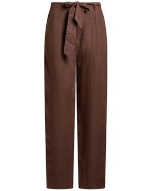DETWELVE Pants Linen - Brown