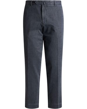 Santaniello Pants Cotton, Elastane - Blue