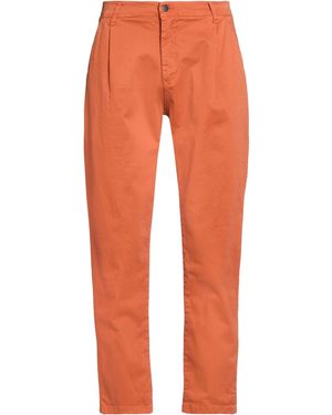OVER/D Pants Cotton, Elastane - Orange