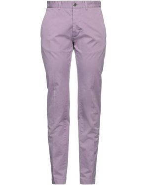 Grifoni Trousers Cotton - Purple