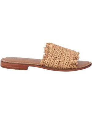 La Fee Maraboutee Sandals Textile Fibres - Brown