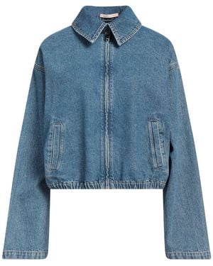Christopher Kane Denim Outerwear Cotton - Blue