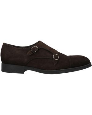 Marco Ferretti Dark Loafers Leather - Black
