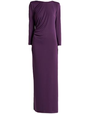 LE.CI.CA.LÈ Maxi Dress Polyester, Elastane - Purple