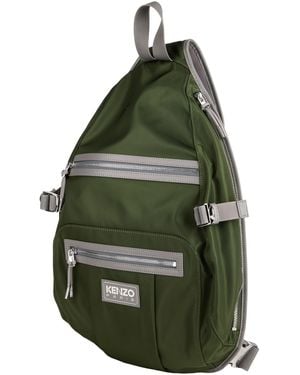 KENZO Backpack Textile Fibers - Green