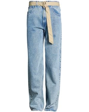 MM6 by Maison Margiela Jeans Cotton - Blue