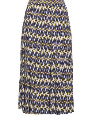 Attic And Barn Midi Skirt - Blue