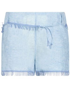 MARYBLOOM Shorts & Bermuda Shorts Linen - Blue