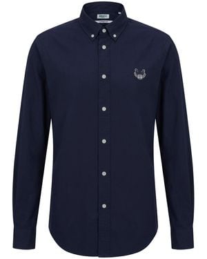 KENZO Shirt Cotton - Blue