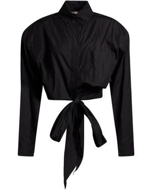 Alexandre Vauthier Shirt Cotton - Black