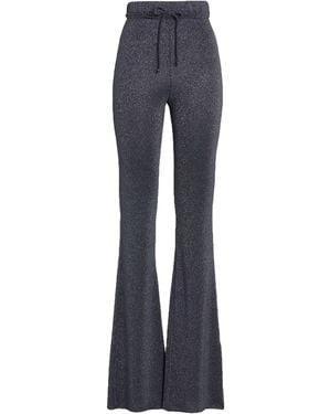 LES FILLES D'EVA Charcoal Pants Viscose, Polyester, Elastane - Blue