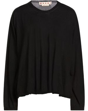 Marni Jumper Virgin Wool, Silk - Black