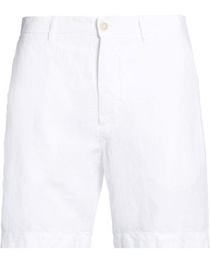 120% Lino Shorts & Bermuda Shorts Linen - White
