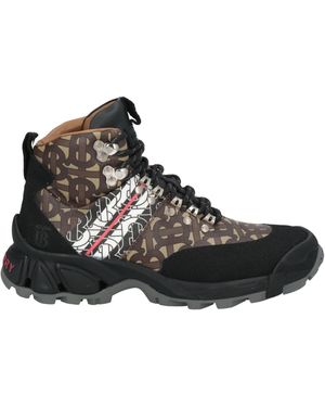 Burberry Ankle Boots Textile Fibres - Black