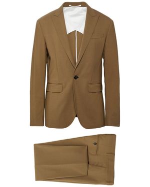 DSquared² Suit Virgin Wool, Elastane - Natural