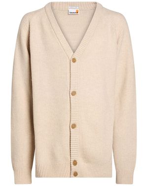 Timberland Cardigan Wool, Nylon - Natural