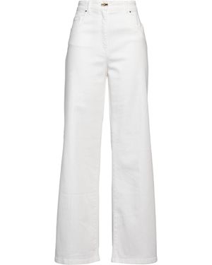 SIMONA CORSELLINI Pantaloni Jeans - Bianco
