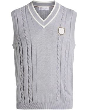 Brunello Cucinelli Pullover - Gris