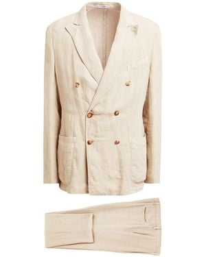 Boglioli Suit Linen - White