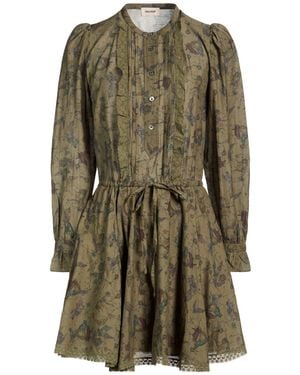Zadig & Voltaire Mini Dress - Green