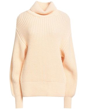 Attic And Barn Turtleneck Acrylic, Wool, Alpaca Wool - Natural