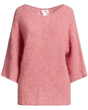 ViCOLO Sweater Mohair Wool, Merino Wool, Polyamide, Elastane - Pink
