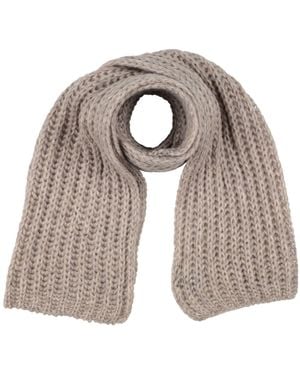 Aragona Scarf Baby Alpaca Wool, Merino Wool, Polyamide - Gray